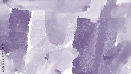 Purple watercolor background for your design, watercolor background concept, vector.