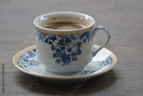 A cup of Arabica Coffee from Mandheling photo