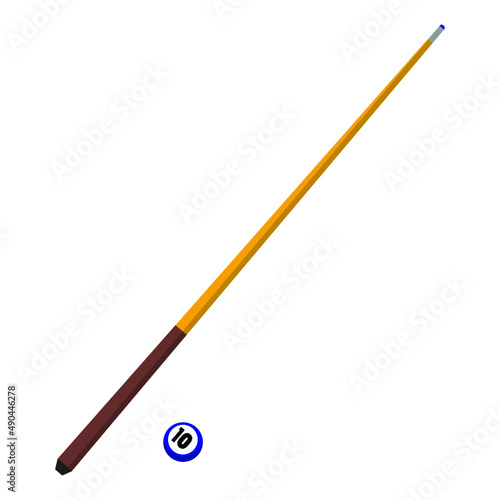 this is a billiard stick icon
