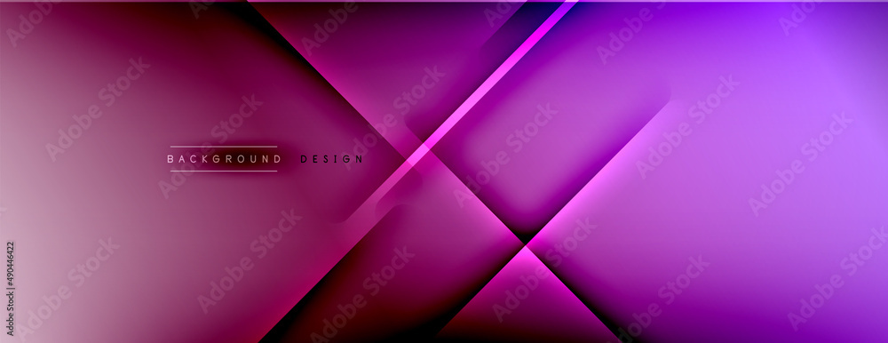 Abstract background. Shadow lines on bright shiny gradient background. Abstract background. Shadow lines on bright shiny gradient background.
