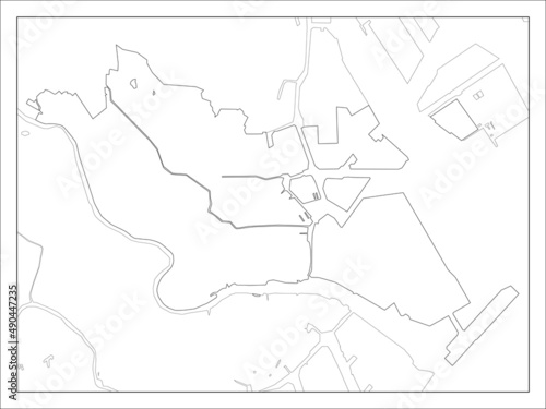 大田区の地図です。