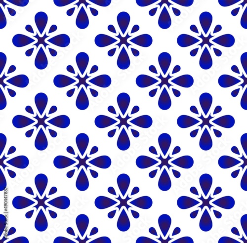 Ceramic pattern vector