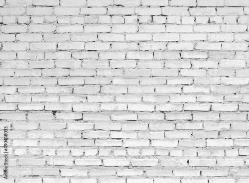 white brick wall