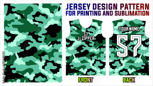 jersey printing design pattern for soccer, badminton, basketball, volleyball, gaming, racing and fishing team uniforms