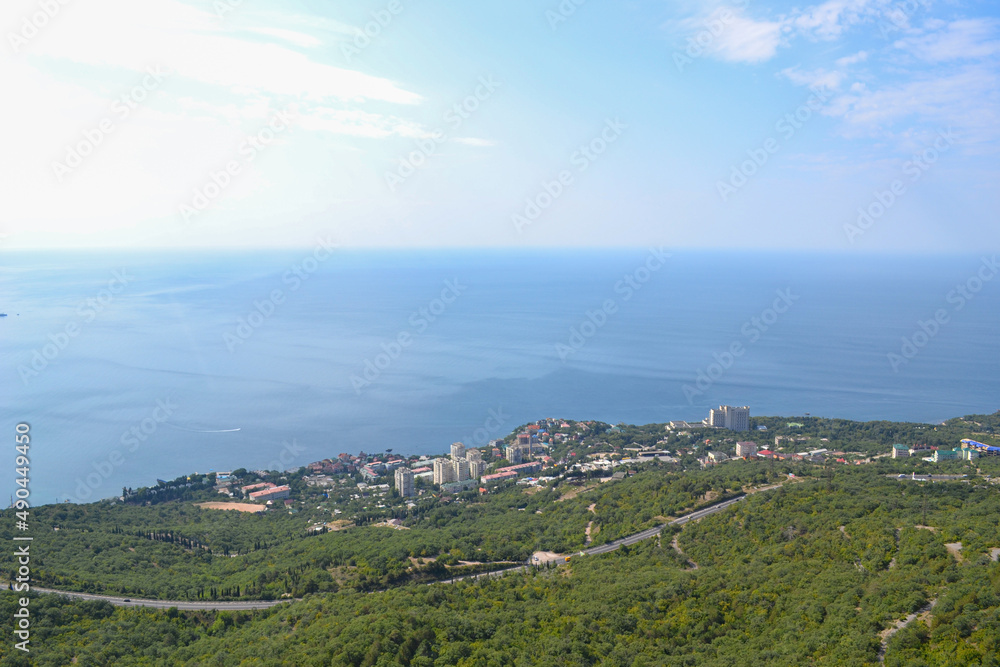 Fototapeta premium view of the city