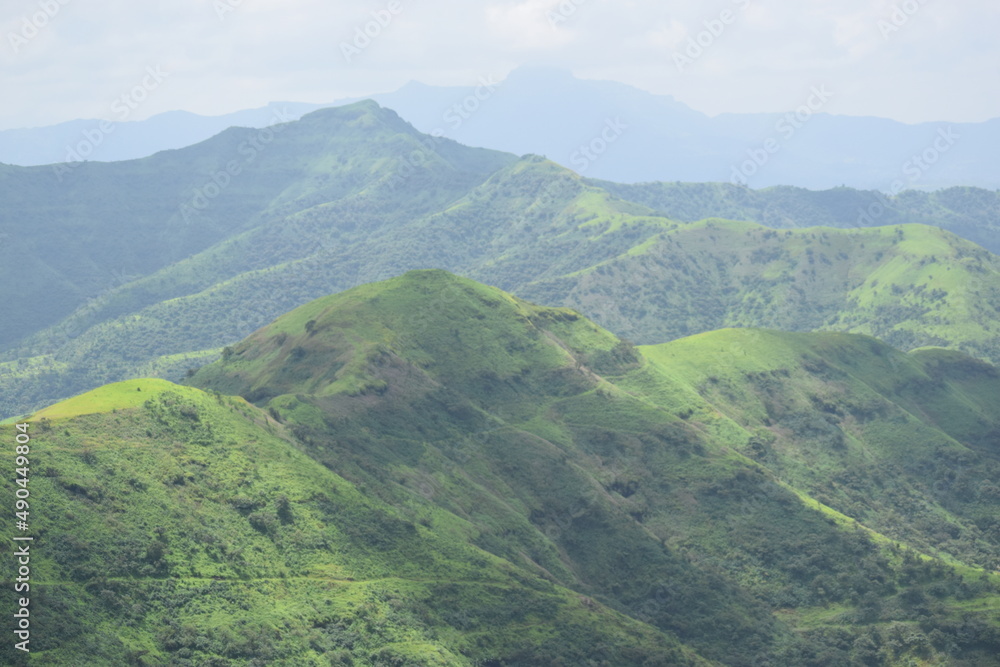 Fototapeta premium view from the hill