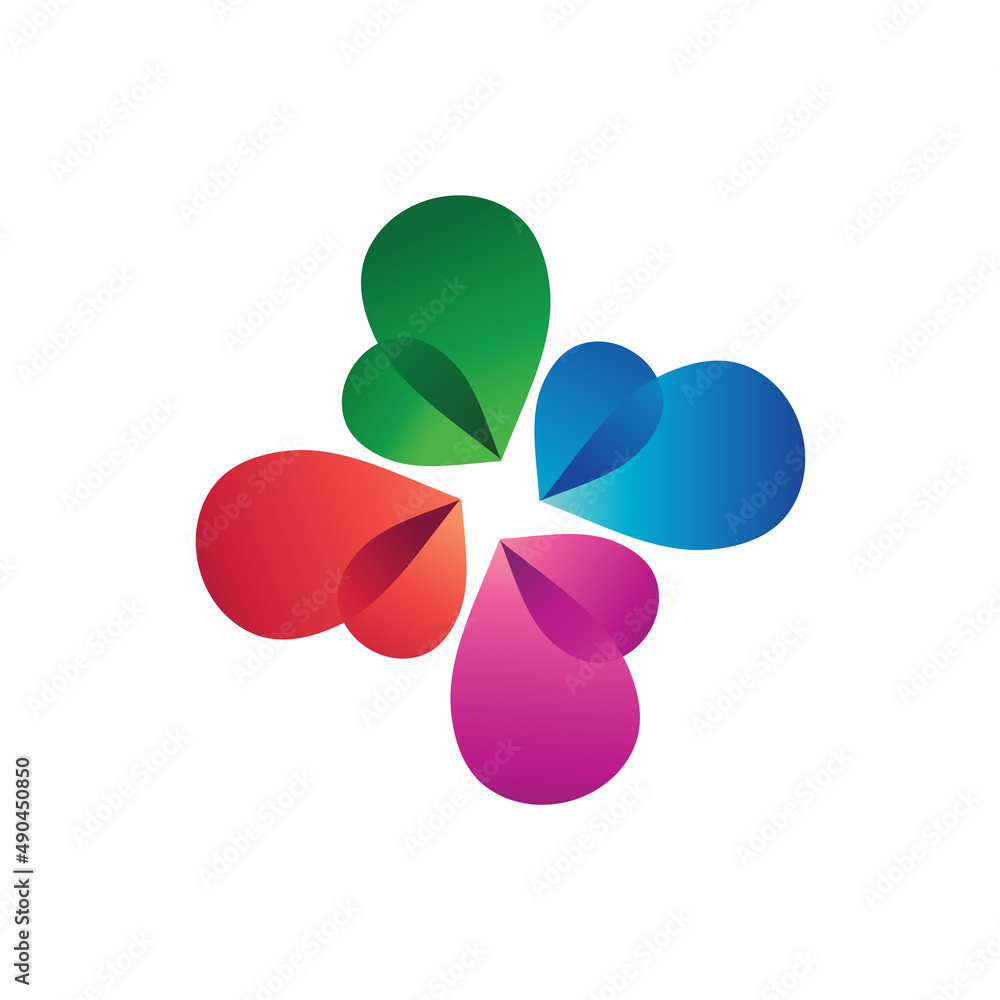 Flower Abstract Illustration in Vector Flower Abstract Illustration in Vector
