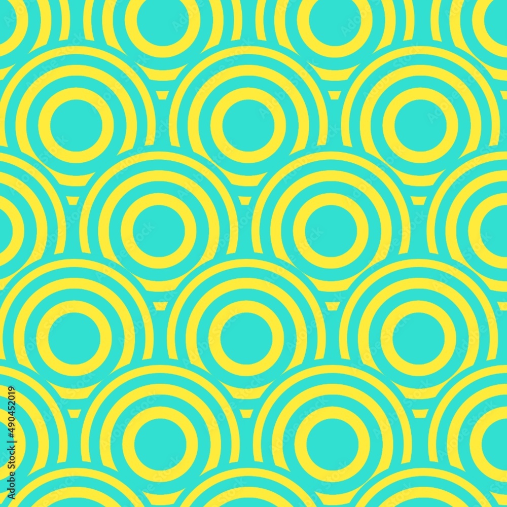 seamless pattern with circles seamless pattern with circles