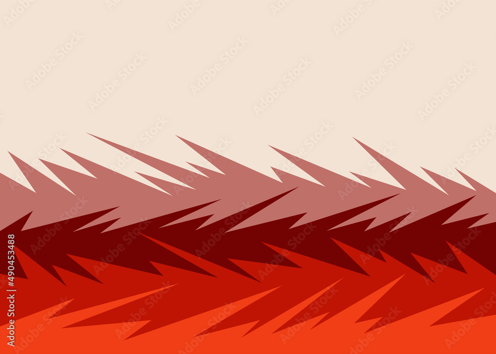 Simple background with gradient and colorful zigzag pattern and with some copy space area Simple background with gradient and colorful zigzag pattern and with some copy space area