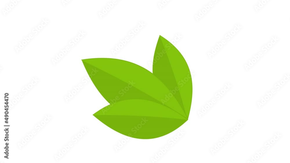 Green leaf of the tree. Foliage animation, alpha channel enabled. Green leaf of the tree. Foliage animation, alpha channel enabled.