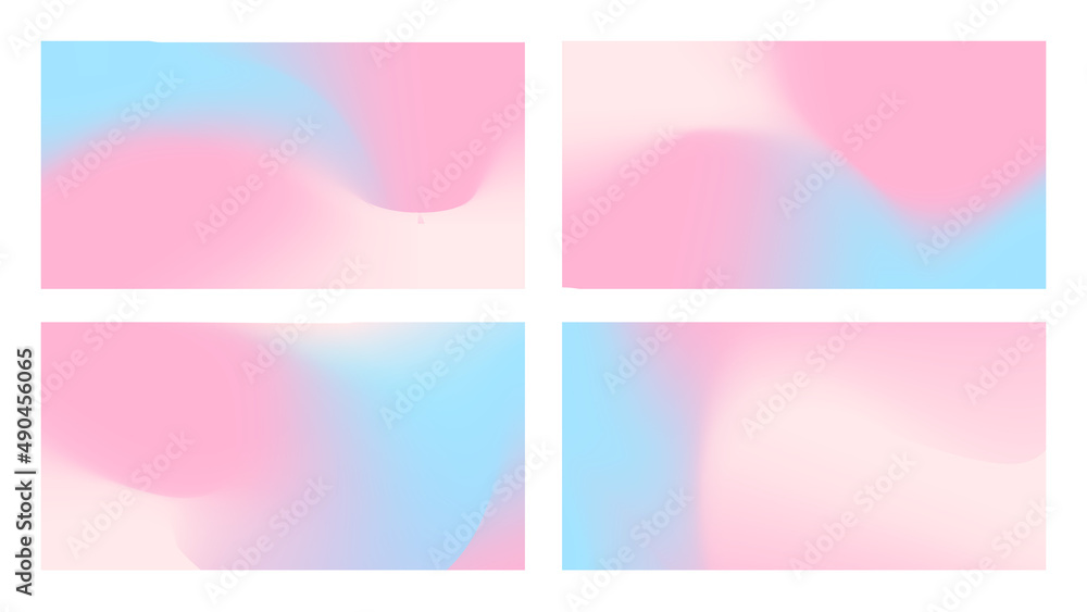 Abstract Gradient Soft Color