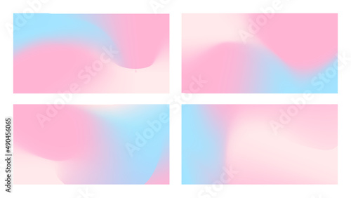 Abstract Gradient Soft Color