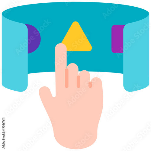 interaction flat icon