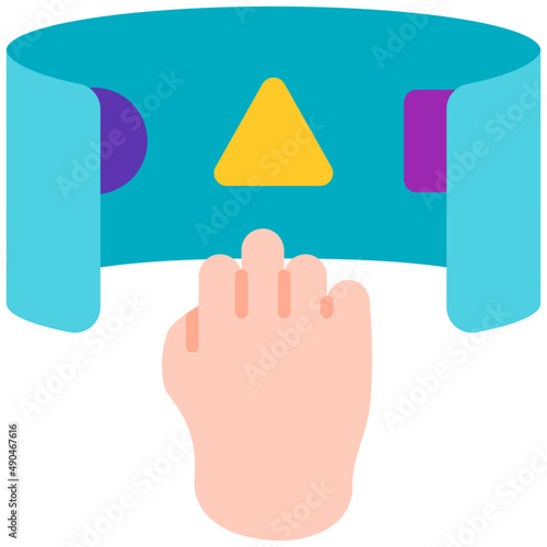 interaction flat icon