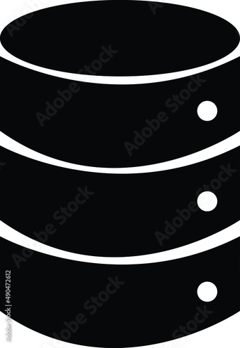 stacked coin icon for office