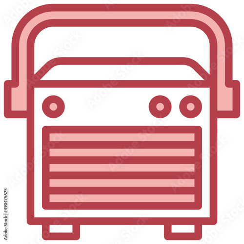 AIR COOLER red line icon,linear,outline,graphic,illustration