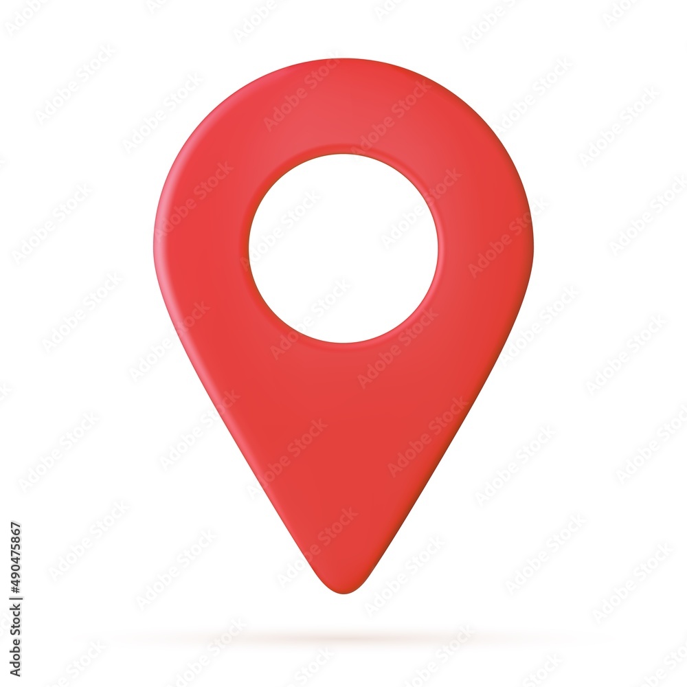 3D Realistic Location map pin gps pointer markers 3D Realistic Location map pin gps pointer markers