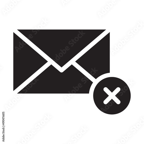 Illustration of Mail design icon