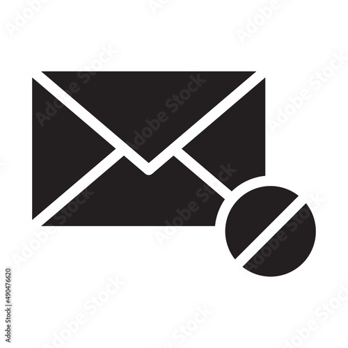 Illustration of Mail design icon