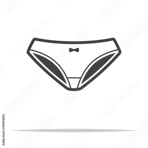 Women underwear icon transparent vector