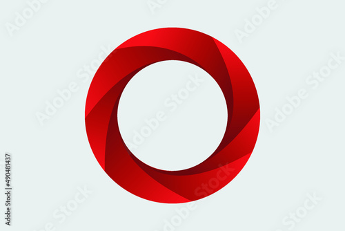 Letter O Gradient Logo