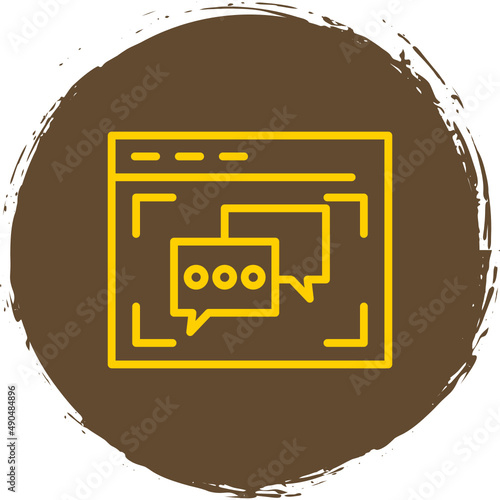 Online Chat Icon