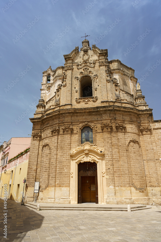 Fototapeta premium Nardò, historic city in Lecce province, Apulia