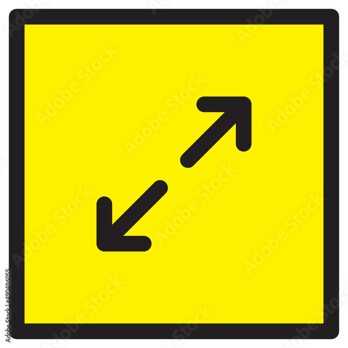 Illustration of Maximaze Arrows design icon