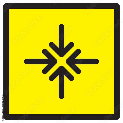 Illustration of Minimaze Arrows design icon