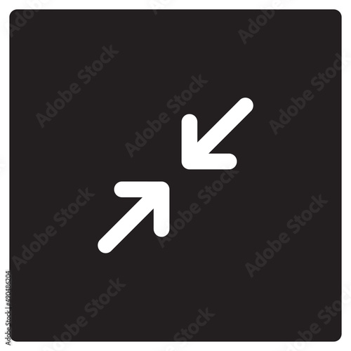 Illustration of Minimaze Arrows design icon