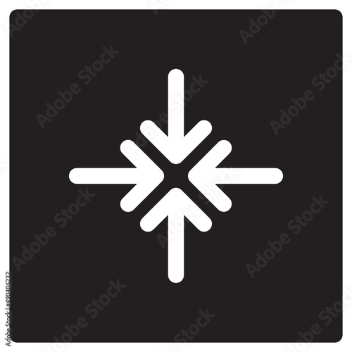 Illustration of Minimaze Arrows design icon