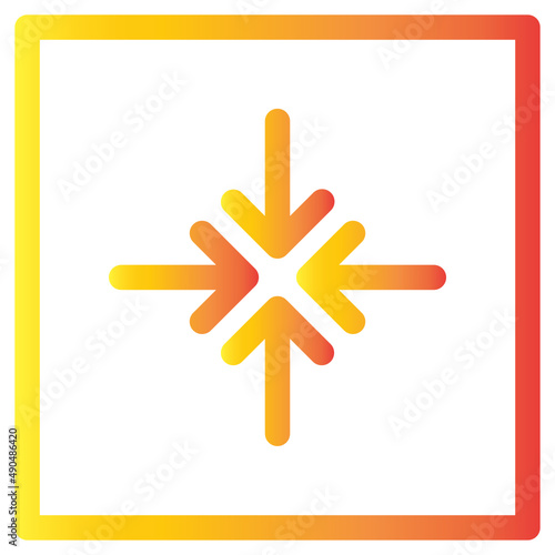 Illustration of Minimaze Arrows design icon