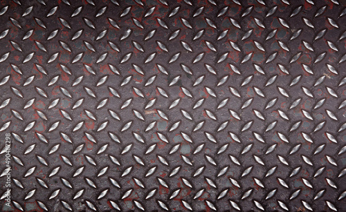 Black steel texture background
