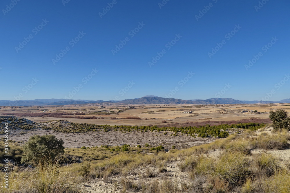 Paysage d'Andalousie.