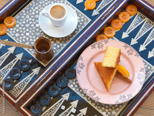 semolina sweet cake(revani)