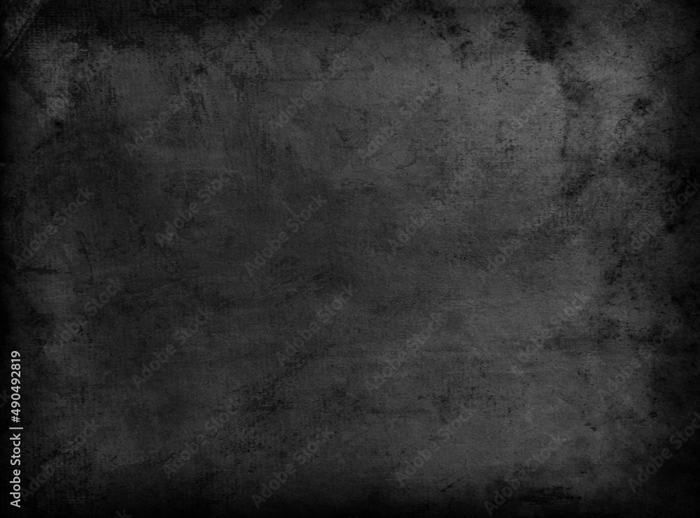 Grunge black paper background texture