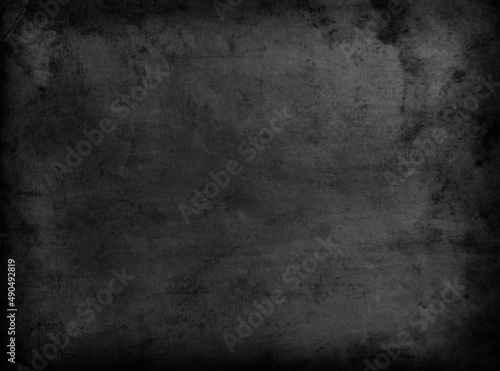 Grunge black paper background texture © nata777_7