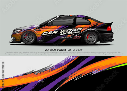 car graphic background vector. abstract lines vector with modern camouflage design concept  for vehicles graphics vinyl wrap