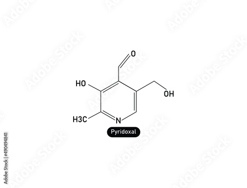 pyridoxal phosphate vitamin b6 chemical structure 
