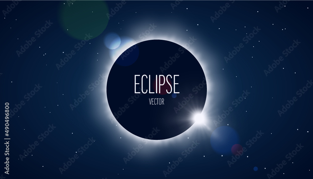 Vektor Sonnenfinsternis Vektor Sonnenfinsternis