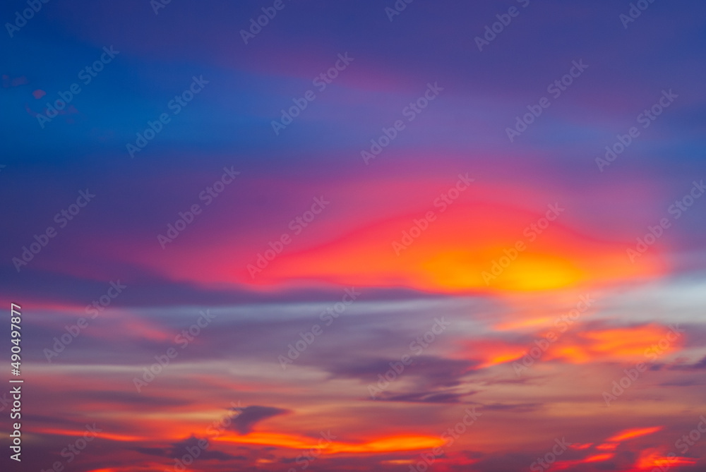 the colors of the sky