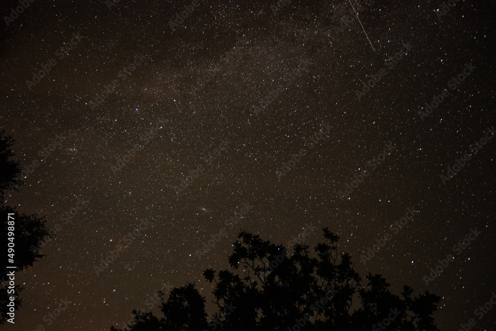 Starry night long exposure photography in Sweden Starry night long exposure photography in Sweden