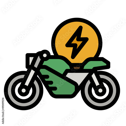 EV line icon