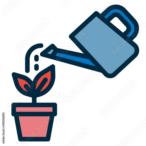 plant two tone icon