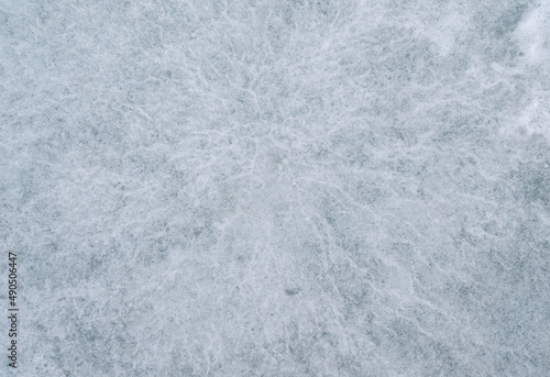 Texture of ice of Sea of Japan.