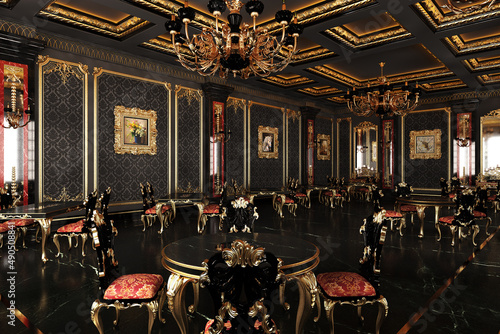 classic restaurant
inreior
interior
design
3d rendering
3dsmax
 photo