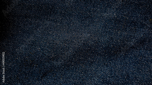 black leather fabric denim texture background 