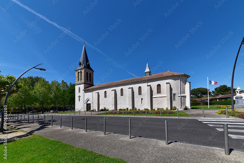 Frankreich - Moliets-et-Maa - Eglise Notre Dame
