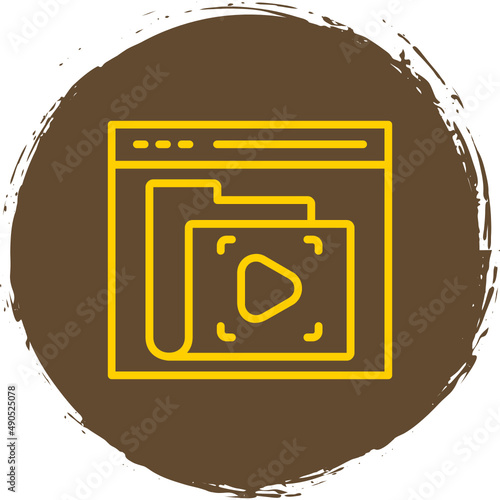 Online Learning Icon