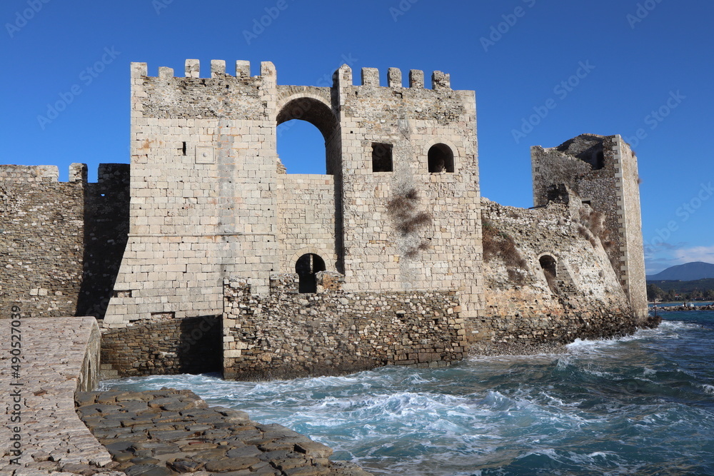 fortress called Methoni in Peloponnes, Greece